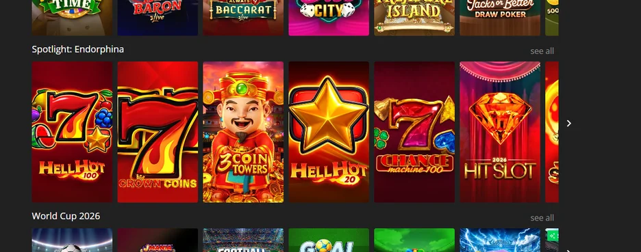 Bläddra Megaways-spel