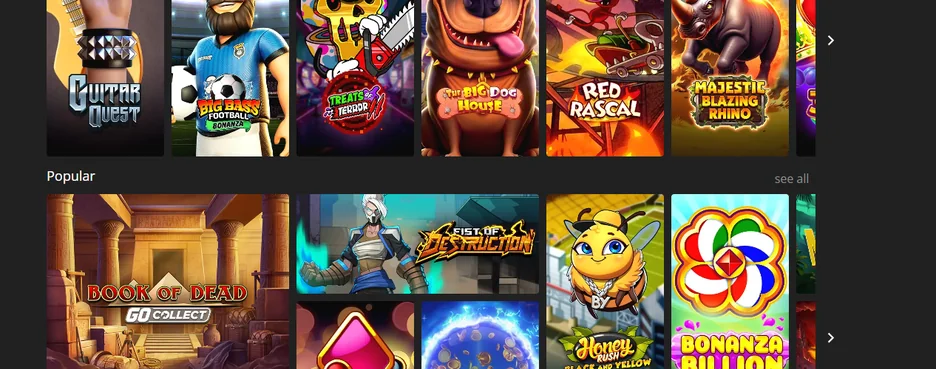 Spela populära slots